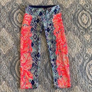 Lilly Pulitzer Luxletic Crop Legging Size Small